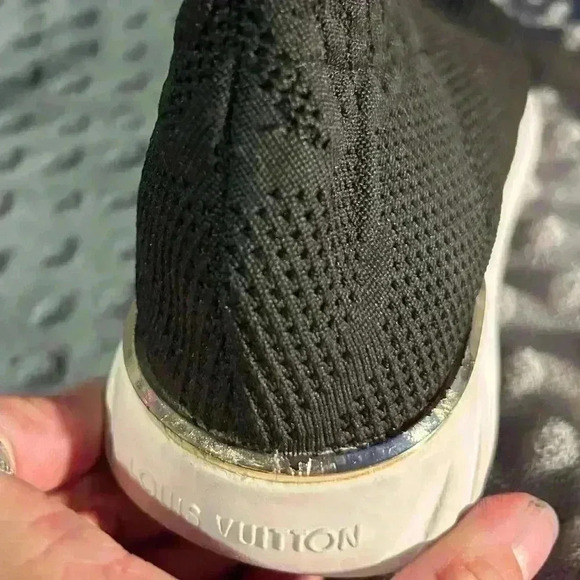 Authentic Women’s Louis Vuitton Patch After Game Pull On Sneakers, Size 38 - Picture 3 of 11